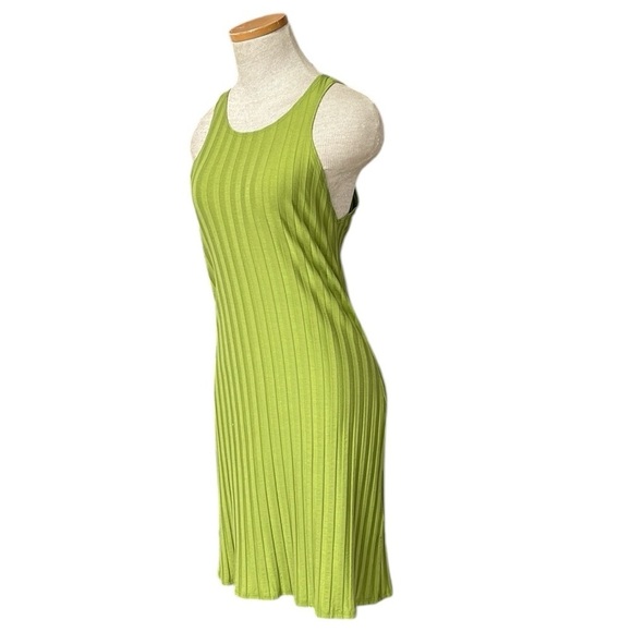 REFORMATION Dress Mel Bodycon Ribbed Knit Sleeveless Mini Size Large USA - Picture 7 of 13